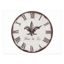 FLEUR DE LIS POSTCARD