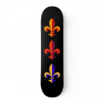 Fleur-de-lis skateboards