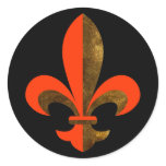 Fleur-de-lis stickers
