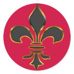 Fleur-de-lis Sticker