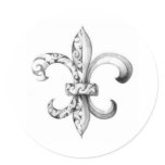 fleur-de-lis stickers