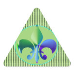 Fleur-de-Lis stickers