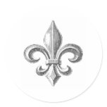 Fleur de Lis stickers
