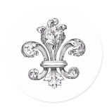fleur de lis stickers
