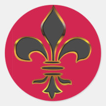 Fleur-de-lis Sticker