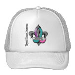Fleur De Lis Thyroid Cancer Hope Hats