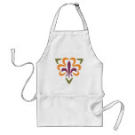 Fleur De Lis & Triangle #1 Aprons