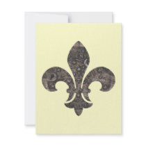 Fleur De Lis Water Metre Lid