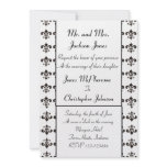 Fleur De Lis Wedding Invitation