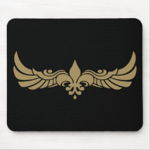 Fleur de Wings Mousepad