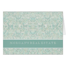 Fleur di Lys Damask Correspondence Note Cards