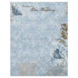 Fleur di Lys Damask - Stationery Wedding flyers