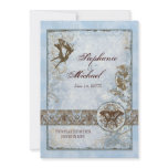 Fleur di Lys Damask vs2 - Wedding Invitation