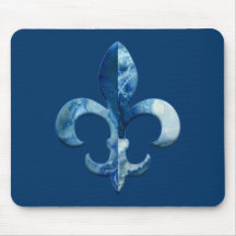 Fleur Faux Stone 5 Mouse Pads
