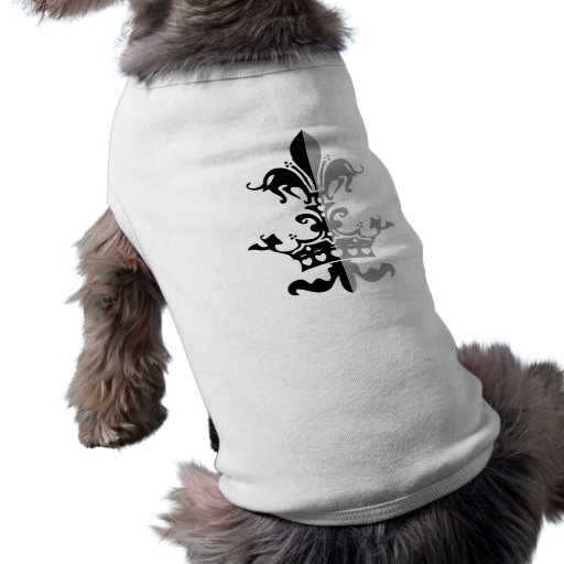Fleur Heart Crown - Black Pet Clothes