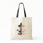 Fleur Heart Crown - Pink Canvas Bag