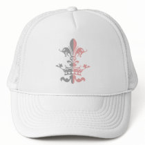 Fleur Heart Crown - Pink Hat