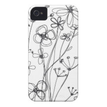 fleurs Case-Mate Case iPhone 4 Covers