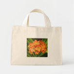 fleurs oranges sacs fourre-tout