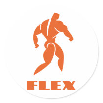 Flex Bodybuilding Stickers