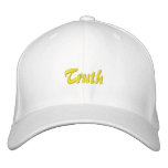 FlexFitted Hat (canary) embroidered hats