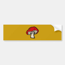 Fliegenpilz Pilz toadstool mushroom Auto Aufkleber