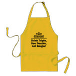 flight attendant aprons