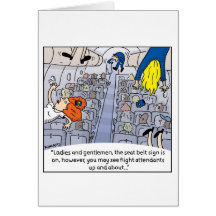 Flight Attendant Card -- Up and About