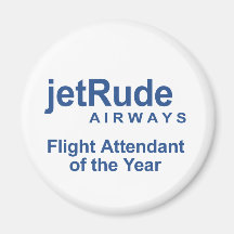 Flight Attendant of the Year Magnets