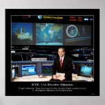 Flight Director Tony Ceccaci Houston's Mission Print