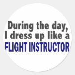 Flight Instructor During The Day Sticker