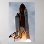 Flight of Space Shuttle - STS-80 Poster