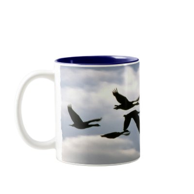 Flight of the Wild Geese | Mug by celtxian