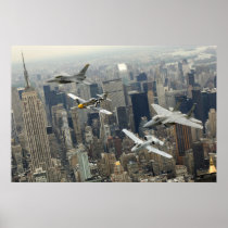 Flight over New York
