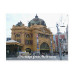 flinders st station postcards
