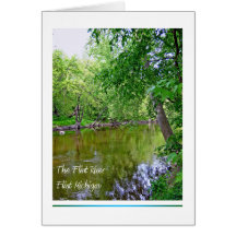Flint River, Flint Michigan Card