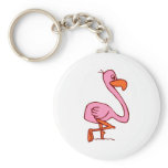 Flip Flamingo keychains