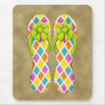 Flip Flop Chevron Mousepad