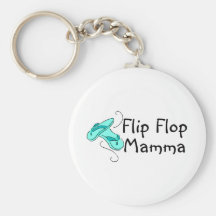 Flip Flop Mamma Key Chain