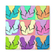 Flip Flop Parade Magnet
