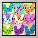 Flip Flop Parade Poster posters
