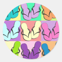 Flip Flop Parade Stickers
