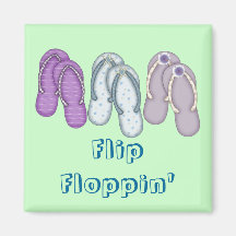 Flip Floppin' Magnet