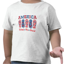 Flip Flops America Tee Shirts