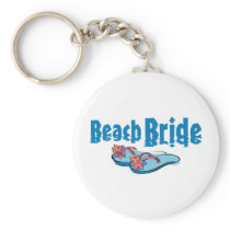 Flip Flops Beach Bride Key Chains