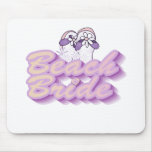 Flip Flops Beach Bride mousepads