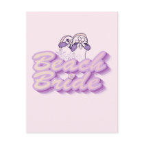 Flip Flops Beach Bride Tshirts and Gifts Postcard