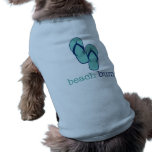 Flip Flops Beach Bum Doggie Tee