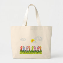 Flip Flops Having Fun in the Sun Custom Tote Bag
