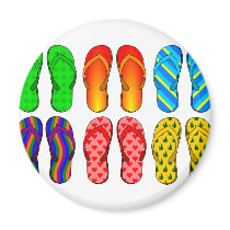 Flip Flops Magnet